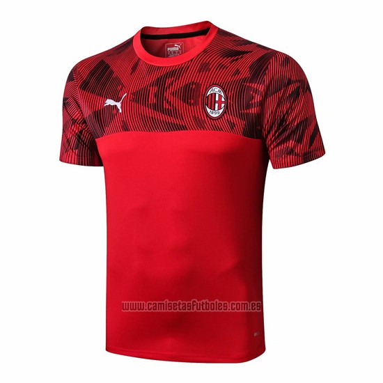 Camiseta de Entrenamiento AC Milan 2019-2020 Rojo